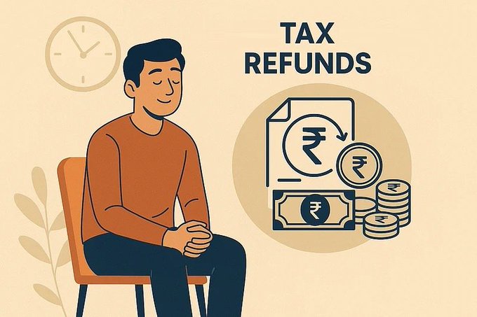 Tax Refunds Under Direct Taxes, GST See Steady Rise in Q1; Net Collections Impacted